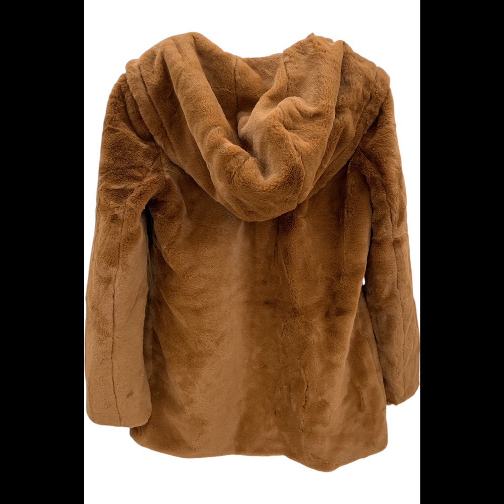 NVLT Multicolor Faux Fur Jacket Brown - Regular - Picture 2 of 2